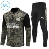 Sudadera De Entrenamiento PSV Eindhoven Cremallera De Cuarto 2025-26 Negra - Niño